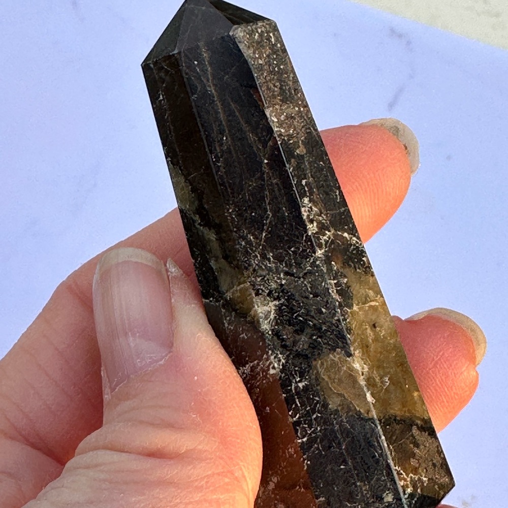 Genuine 299.00 Cts Labradorite Healing Point